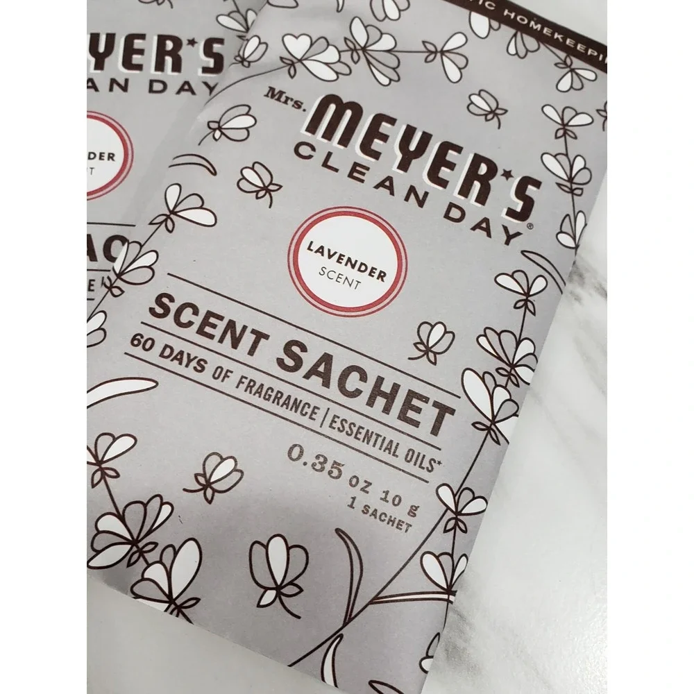 NEW 3 PACKS - Mrs. Meyer's‎ LAVENDER Scent Sachet
